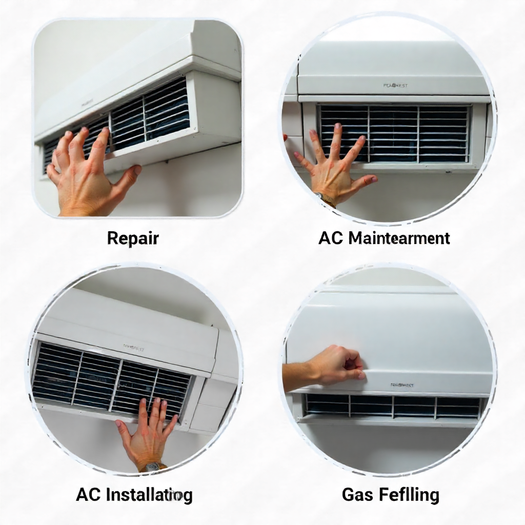 Home freepik create images showing ac repair ac maintenance ac 73607