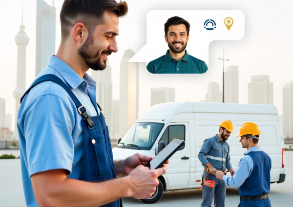 freepik generate an image showing a customer calling or ch 73613